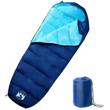 vidaXL Mumienschlafsack für Erwachsene Camping 3 Jahreszeiten