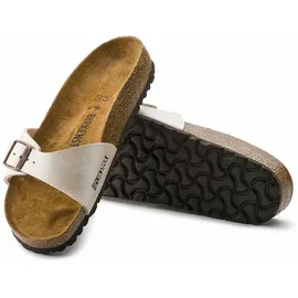 Birkenstock Madrid Vegan Birko-Flor schmal graceful pearl white 36