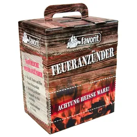 Favorit Anzündkamin 100 Stück Holz Mehrfarbig