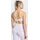 adidas All Me Sport-bh leichter Halt, gerippt - Frozen Purple XL