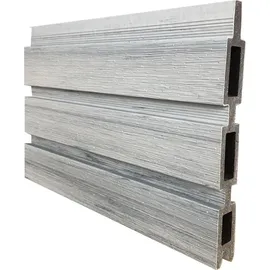 Tetzner & Jentzsch WPC-Steckzaun-Set 179 x 180 cm Teak