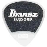 IBANEZ Grip Wizard Series Sand Grip Flat Pick - weiß 6 Stück (PPA16MSG-WH)
