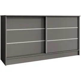 beautysofa MIRELA 161 x 85 x 43,5 cm Grau