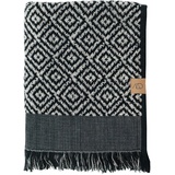 Mette Ditmer [W] Morocco Bath Towel, W70 x L140 cm, Black/White