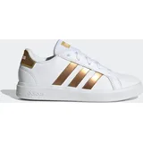 Adidas Grand Court Sustainable Lace Cloud White / Cloud White / Matte Gold 32