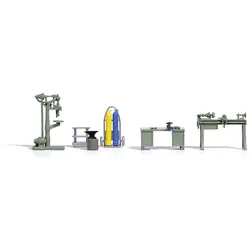 Handwerker-Werkstatt (Bausatz) Modell von Busch 1:87