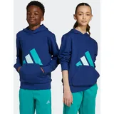 adidas Kinder Kapuzenshirt/Hoodie J BL FT HD Gr. 128