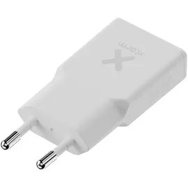 Xtorm Go2 SlimLine Wand-Ladegerät 25W 1x USB-C/ 1x USB-A weiß