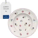 Villeroy & Boch Suppenteller 23 cm Weiß 1er Set