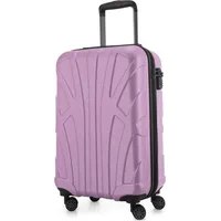 Suitline Hartschalenkoffer Trolley 4-Rollen Cabin 55 cm / 34 l flieder