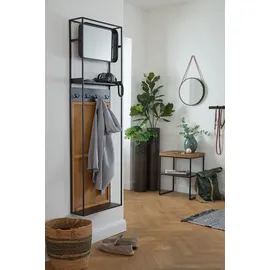 M2 Kollektion Beistelltisch Vista Metall Braun Eiche