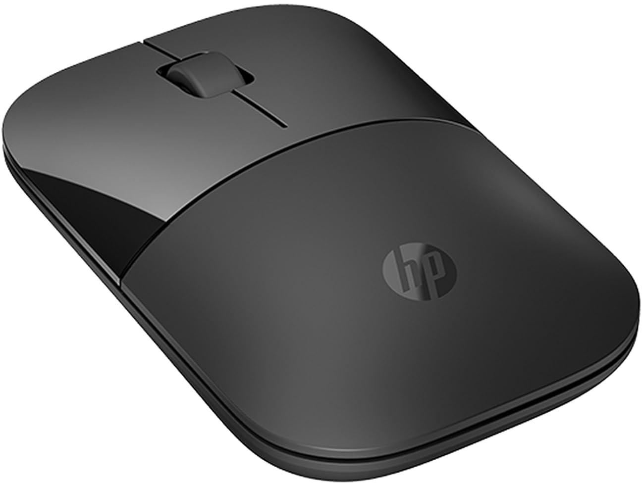 HP Z3700 kabellose Maus | 1200 optische Sensoren | bis zu 16 Monate Batterielaufzeit | 2.4 GHz oder Bluetooth Verbindung | Plug&Play | Schwarz
