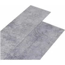 vidaXL vidaXL, Selbstklebende Bodenbelagsdiele 32 pcs Zementgrau 4,46 m2)