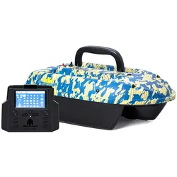 BearCreeks iPilot50 GPS Autopilot Futterboot: Die Ultimative Karpfenangel-Plattform mit Fortschrittlichen Sonaroptionen - Camouflage