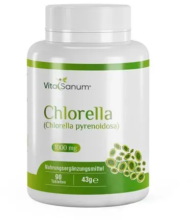 VitaSanum® - Chlorella (Chlorella pyrenoidosa) Lacktabletten 90 St