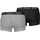Puma Boxershorts 2er Pack Schwarz / Grau M