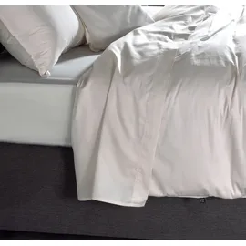 Zo Home Bettlaken Mako-Satin 270 x 290 cm weiß