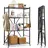 Vevor Klappregal 4 Etagen 53 x 91 x 152 cm Schwarz
