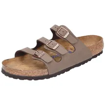 Birkenstock Florida Weichbettung Birko-Flor Nubuk mocca 41