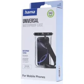 Hama Universal Handyhülle wasserdicht schwarz