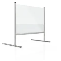 Magnetoplan Hygieand Thekenaufsteller - 96x65cm - Transparent - Acrylglas