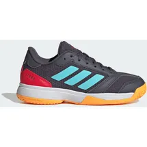 adidas Ligra 8 Herren Aurora Onix/Flash Aqua/Semi Lucid Red 38