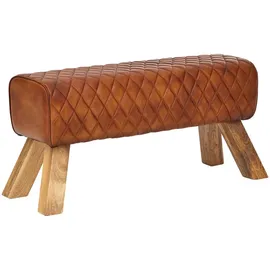 Wohnling Polsterbank Braun 89 x 46 x 35 cm