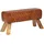 Wohnling Polsterbank Braun 89 x 46 x 35 cm