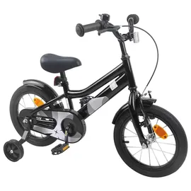 vidaXL Kinderfahrrad 14 Zoll Farbe schwarz