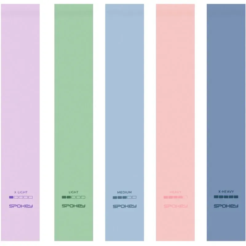 Spokey Artio Set Widerstandsbänder-Set Pastel