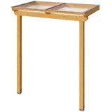 SKANHOLZ Vordach Anklam 220 x 124 cm braun