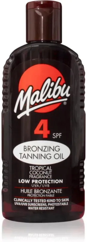 Malibu Bronzing Tanning Oil Feuchtigkeit spendendes Bronzing-Spray für die Breunung 200 ml