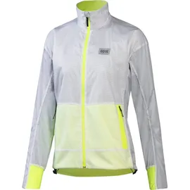 Gore Wear Drive Jacke Damen, white/neon yellow, 40