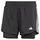 adidas Pacer 3-Stripes Training Woven Shorts, Black, XL