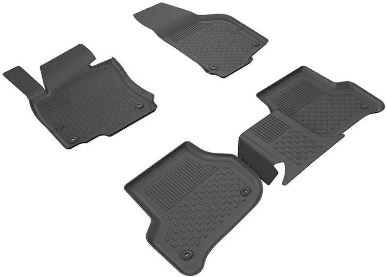 Gummifußmatten für VW Golf 6 2008-2012 von Sahler