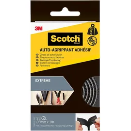 Scotch Klettband Extreme 25 mm x 1 m 2 St.