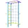 JEFlex Sprossenwand ClimbMaxx M5 blau-lila-gelb - Blau/Gelb