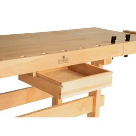 BAMATO Hobelbank Massivholz 68 kg