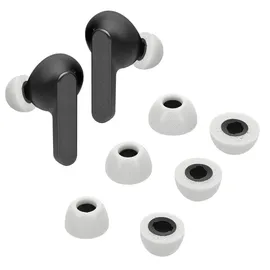 kwmobile 6x Ersatz In Ear Kopfhörer kompatibel mit JBL Live Pro 2 TWS - 3 Größen - Polster Ohrstöpsel In-Ear Ohrhörer - Weiß