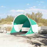 vidaXL Strandzelt Seegrün Pop-Up Wasserdicht