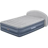 BESTWAY TriTech® Doppelluftbett mit integrierter Elektropumpe & Kopfteil LoungeLuxTM