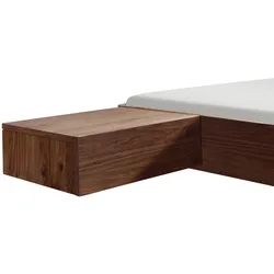 Hasena Woodline Caja Nachttisch Massivholz 48x41x16 cm - Braun
