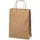 Papiertüte Gewundener Griff 180 x 80 x 240 mm 3,5 L Braun 300 Stück