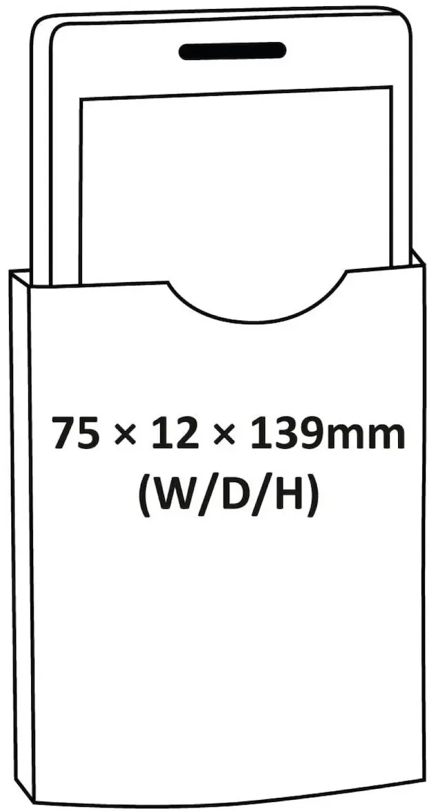 Universal Tasche XL für Handy/Smartphone/MP3-Player