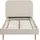 SalesFever Polsterbett 90 x 200 cm Beige