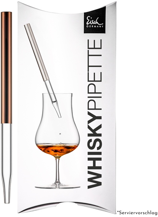 Eisch Whisky-Pipette Gentleman kupfer