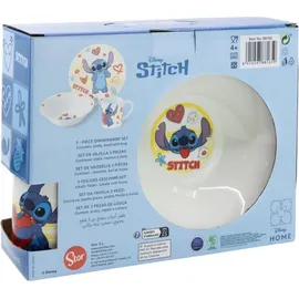 Disney Lilo und Stitch Aloha Porzellan-Essgeschirr im Geschenkkarton