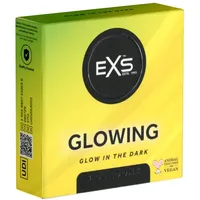 EXS Condoms EXS Glow in the Dark Condoms 3 St