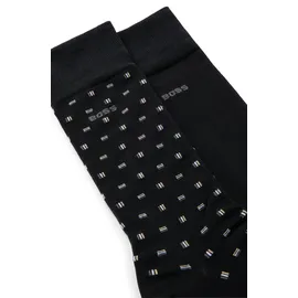 Boss Businesssocken 2P RS Mini Iconic 2 Paar Schwarz 43-46