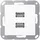 Jung Multimedia-Anschluss aws MA A 1153 WW